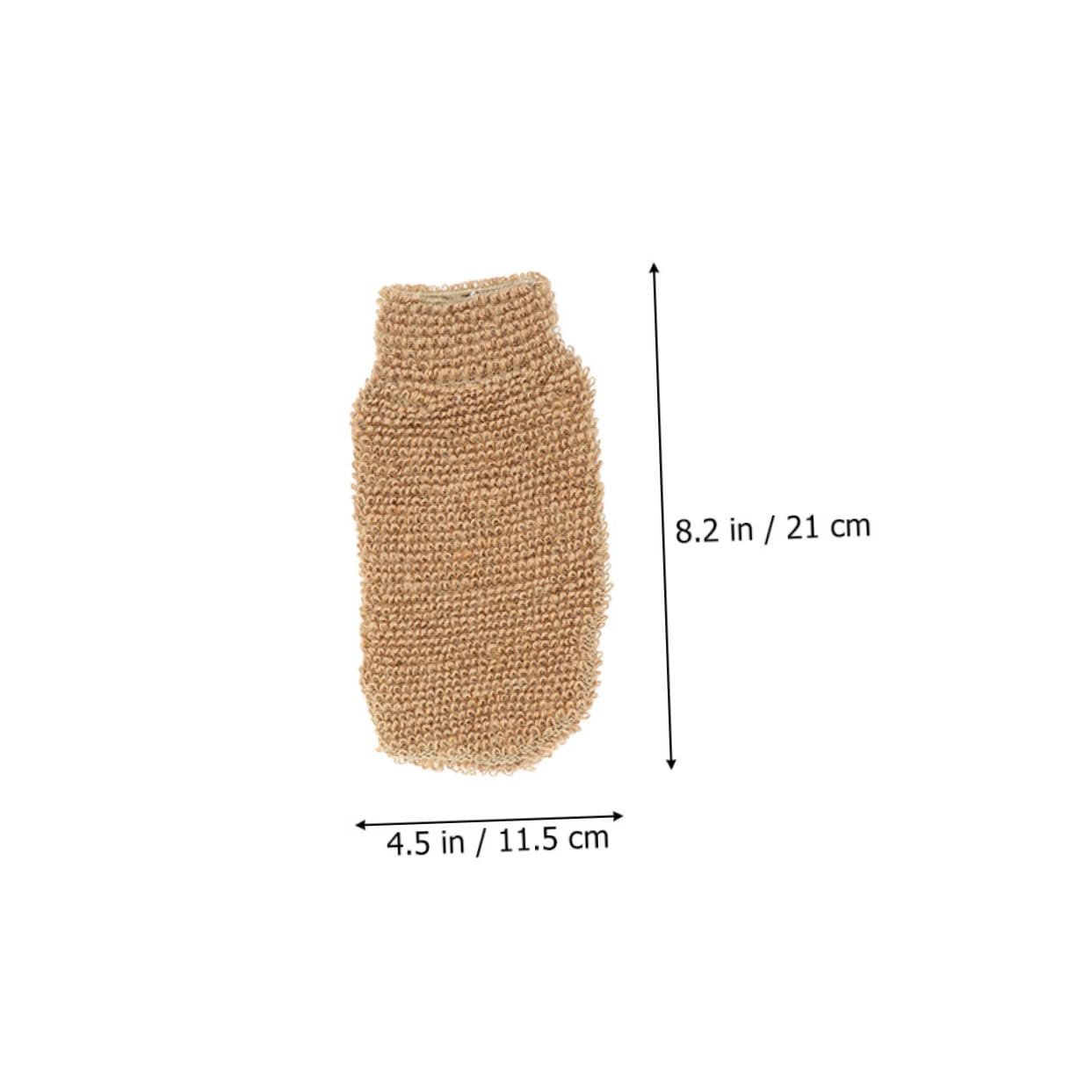 4-Pack Exfoliating Gloves | Back Cleansing and Care Tool | Reusable - Image 2