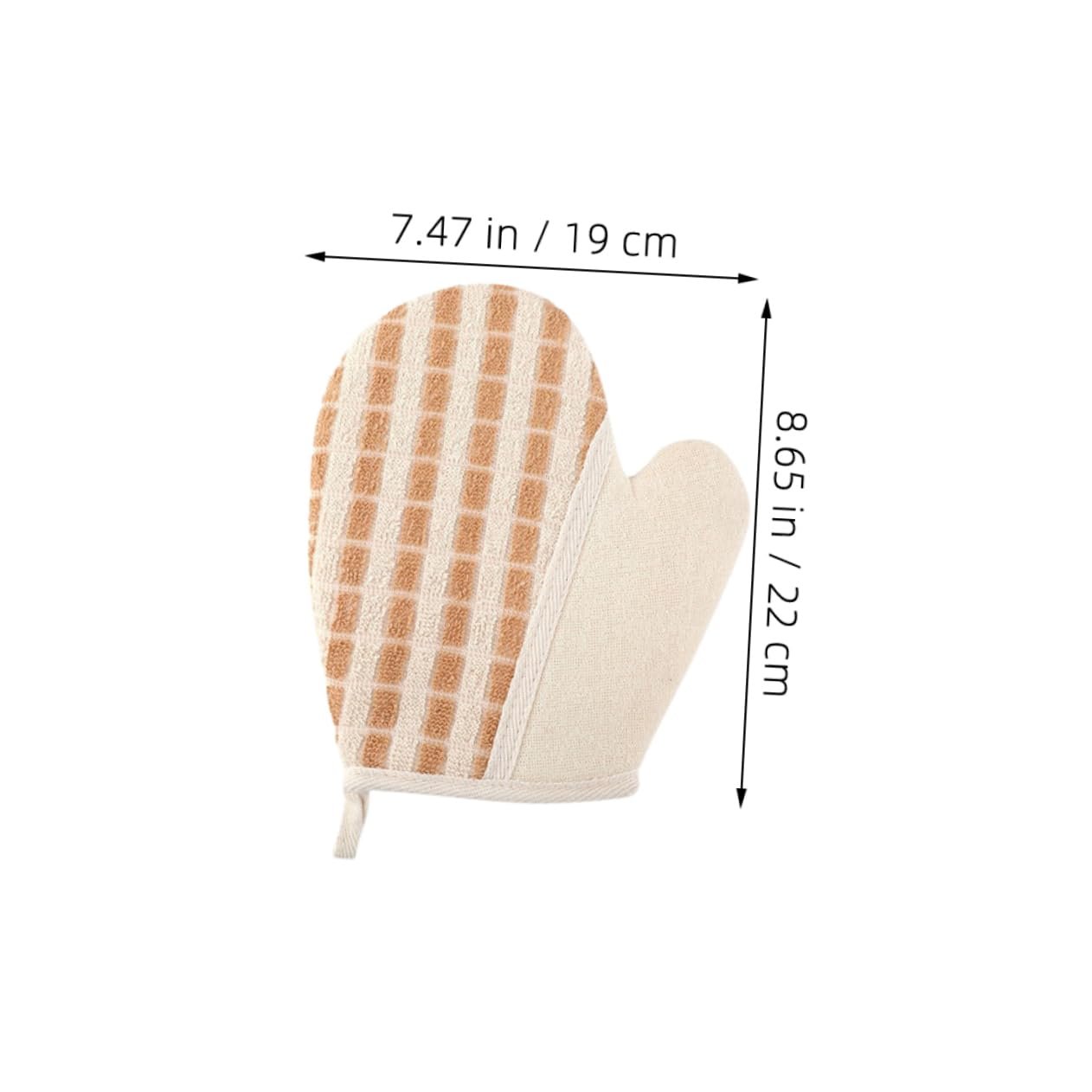 Multifunctional Linen Exfoliating Shower Gloves | Women's Deep Cleansing and Care Tool - Image 2
