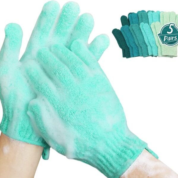 Exfoliating Scrub Gloves | Deep Cleansing and Care Tool