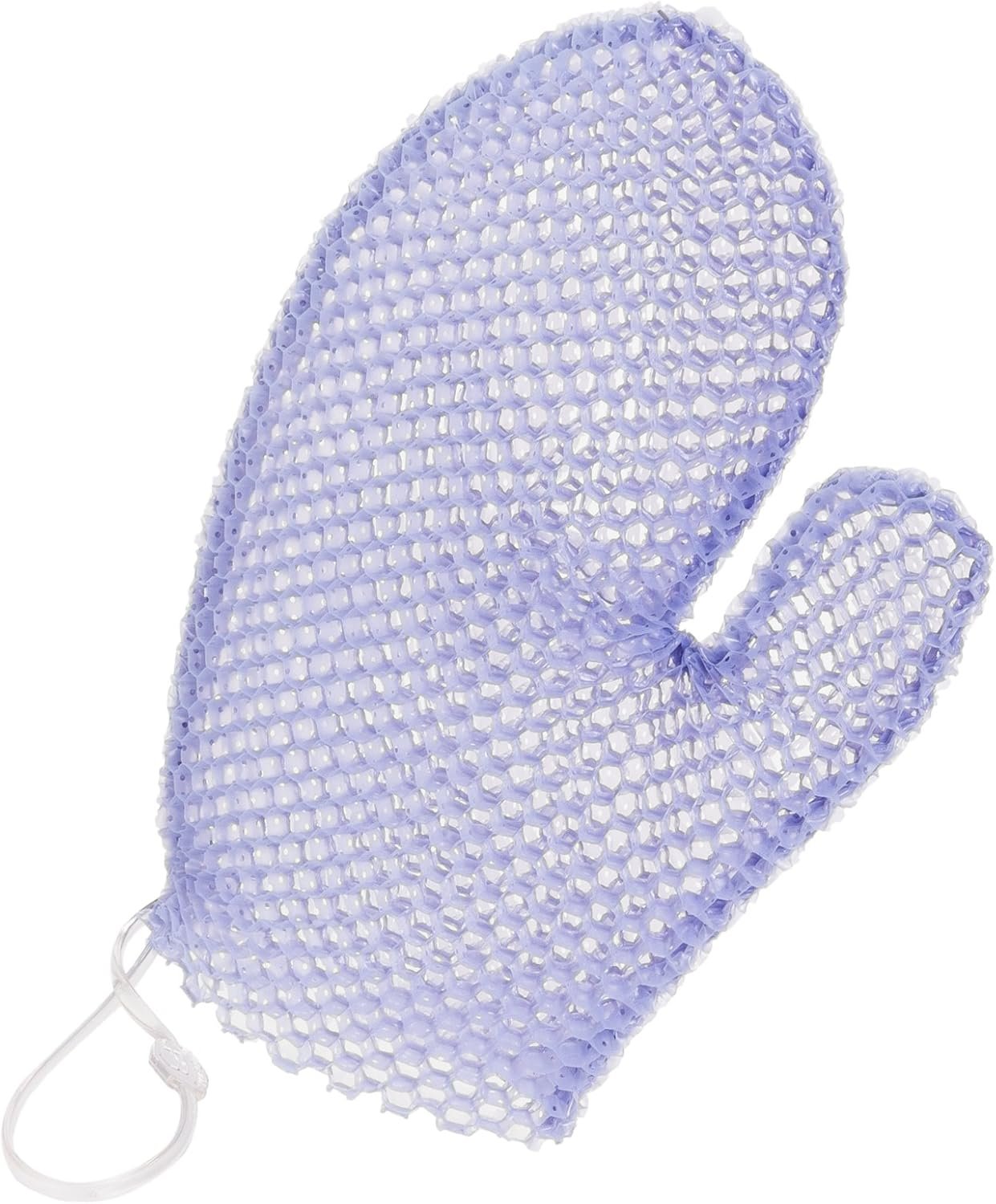 Purple Silicone Exfoliating Shower Gloves | Dual-Use Body and Face Scrub Brush | Shower Cleaning Aid